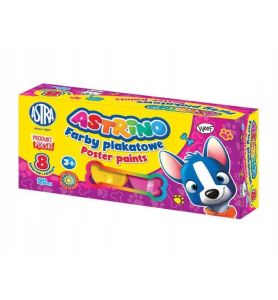 FARBY PLAKATOWE 8K/20ML ASTRINO 8020