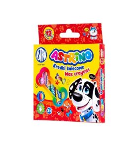 KREDKI SWIECOWE 12KOL ASTRINO 8341