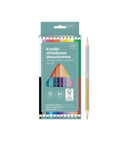 KREDKI OLOWK. TROJK. DWUSTR. 24KOL 9813