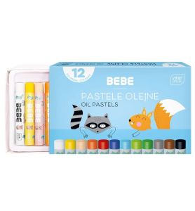 PASTELE OLEJNE 12KOL BEBE KIDS 7321
