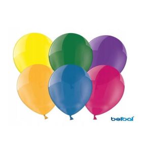 BALON METALIC 23CM MIX KOLOROW 100SZT 69