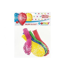 BALON PREM. 5SZT URODZINY 2417/869