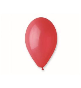 BALON PASTEL CZERWONY 21CM 100SZT 4515