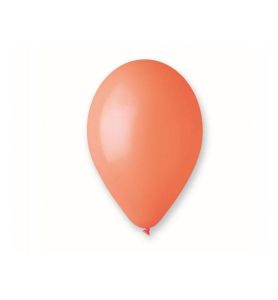 BALON PASTEL POMARANCZ. 21CM 100SZT 0418