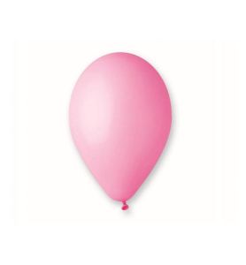 BALON PASTEL ROZOWY 21CM 100SZT 0616