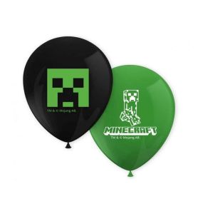 BALONY MINECRAFT ZESTAW 8SZT 6625