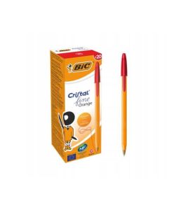 DLUGOPIS BIC ORANGE CZERWONY OP.20SZT.