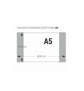 OKLADKA A5 ZESZYT OP 10SZT 9480