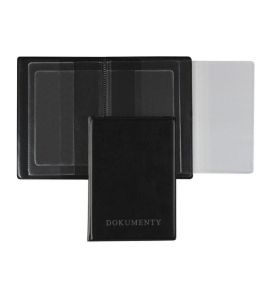 OKLADKA NA DOK.Z DOW.REJ. CZARNA 85/28