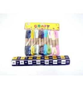 SZNUREK PAPIEROWY 12SZT KOLOR 9274