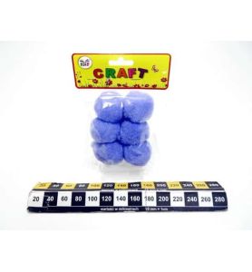 POMPONY KREATYWNE FIOLET JASNY 9342