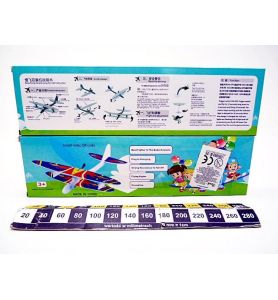 SAMOLOT STROPIANOWY Z SILNIKIEM USB 9755