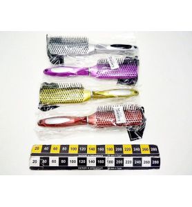 SZCZOTKA DO WLOSOW PLASKA KOLOR 9939