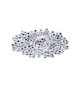 KORALIKI LITERKI BIALO-CZARNE KL1 4783