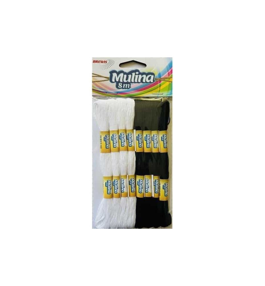 MULINA MBC BIALO CZARNA 6411