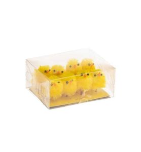 KURCZAKI MINI 3CM 8SZT WIELKANOC SKE7 62