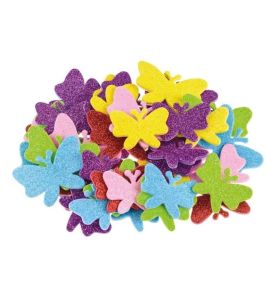 NAKLEJKI Z PIANKI PVC12 MOTYLE 0839