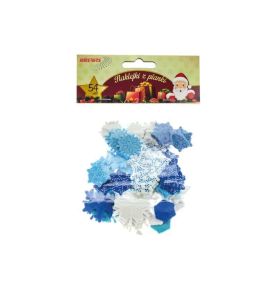 NAKLEJKI PIANKA SNIEZYNKI PVX02 0990