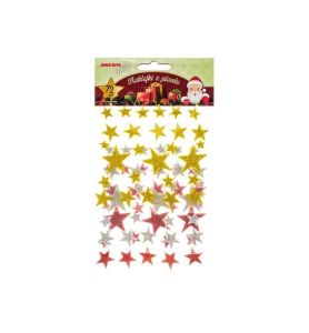 NAKLEJKI GWIAZDKI PIAN.72SZT PVX11 2055