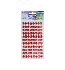 DZETY SAMOPRZYL. 8MM DS32 CZERWONE 4554