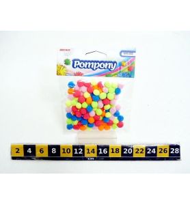 POMPONY POM28 MIX KOLOROW 8125