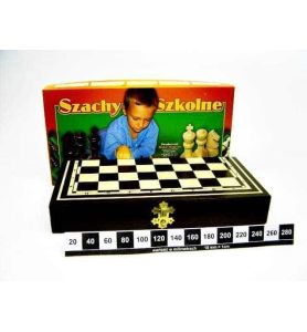 SZACHY SZKOLNE 28cm
