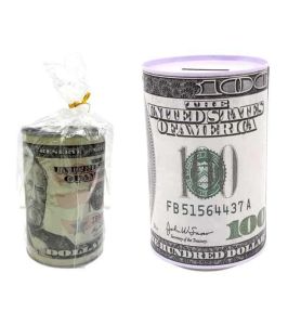 SKARBONKA METAL BANKNOT 9407