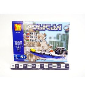 KLOCKI POLICJA MOTOROWKA 5019