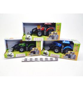 TRAKTOR Z DZWIEKIEM FARM 28CM 7102