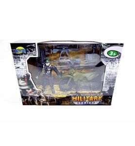 ZESTAW WOJSKOWY W PUDELKU 8505