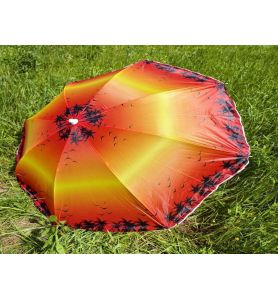 PARASOL OGRODOWY CZERWONY PALMY 4493