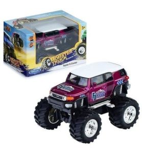 AUTO MONSTER TRUCK DUZE KOLA METAL 3700