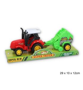 TRAKTOR Z MASZYNA 29CM 1669