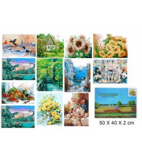 MALOWANIE PO NUMERACH 50X40 CM MIX 7575