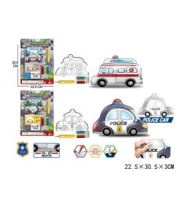 ZESTAW DO MALOWANIA POLICJA 8264