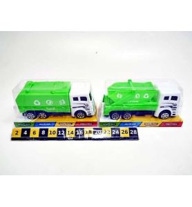 AUTO SMIECIARKA ZIELONA 2963