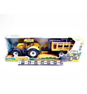 TRAKTOR Z DREWNEM I DZWIEKIEM 3830