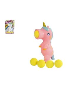 JEDNOROZEC 16CM STRZELAJACY KULKAMI 1497