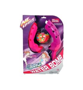 BALONY WODNE 100SZT. Z RAKIETKAMI 6974