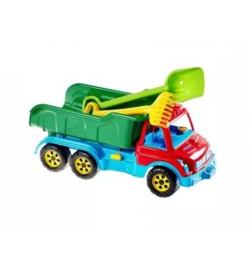 SAMOCHOD 366 + LOPATKA I GRABKI 0374