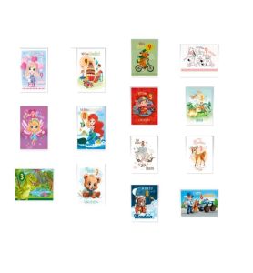 KARNET B6SC WYMIEN.CYFRA DZIECI 4380