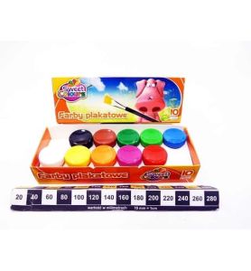 FARBY PLAKAT.10 KOL 20ML 0478