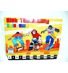 BLOK TECHNICZNY A4 KOLOR 0198