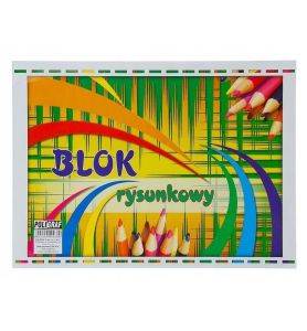 BLOK RYSUNKOWY A4 BIALY 0389