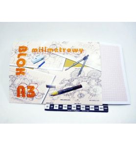BLOK MILIMETROWY A4 1621