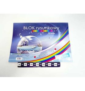 BLOK RYS.KOLOR A3 DE LUX 30K 1706