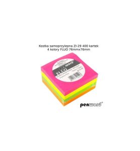 KOSTKA KOLOROWA FLUO 76X76MM 5403