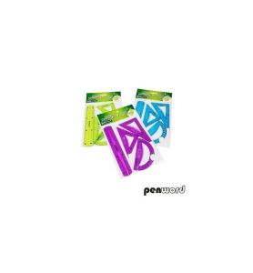 KOMPLET GEOMETR. 4 ELEM. FLEXI 4741