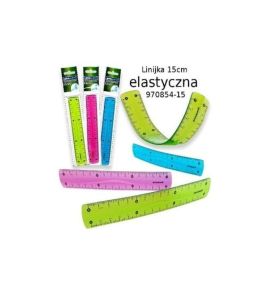 LINIJKA ELASTYCZNA 15CM 1429