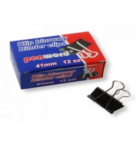 SPINACZ CLIP BINDER 41MM 12SZT 0782